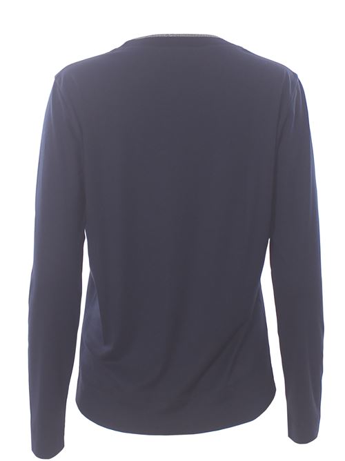 T-shirt girocollo in cotone LA FILERIA | 60273/80543598